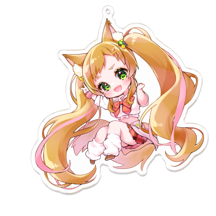 アクリルキーホルダー - 100 x 100 (mm)