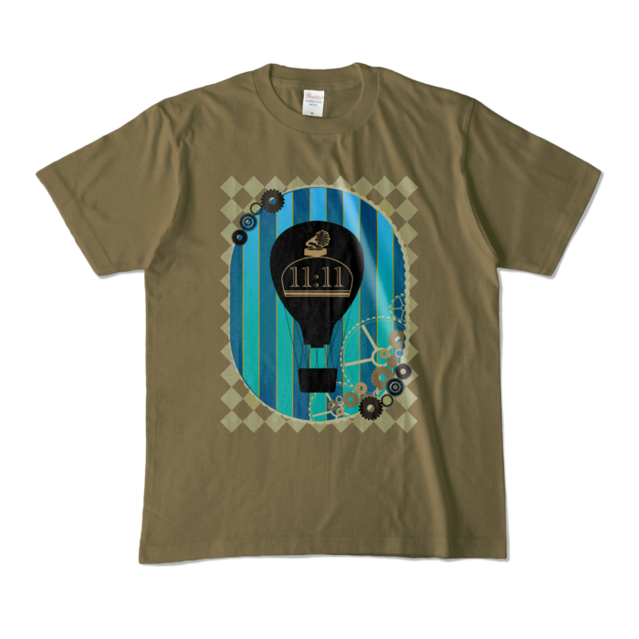 カラーTシャツ - M - オリーブ (濃色)(大)