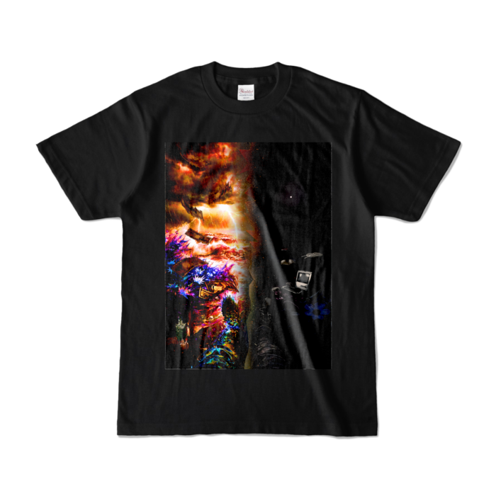 カラーTシャツ - S - ブラック (濃色)