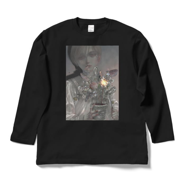 ロングスリーブTシャツ - L - ブラック