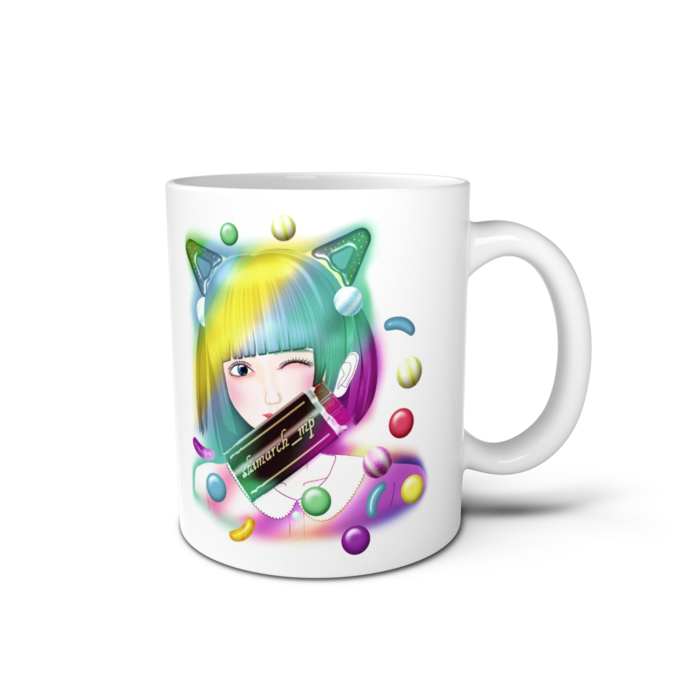 マグカップ - 直径 8 cm / 高さ 9.5 cm