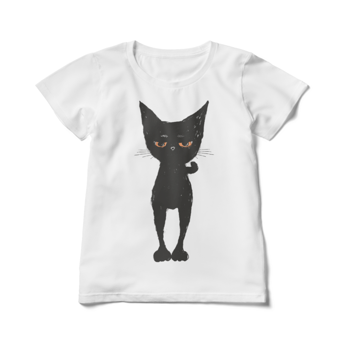 でからんまるぅーまんレディースTシャツ - L - 白