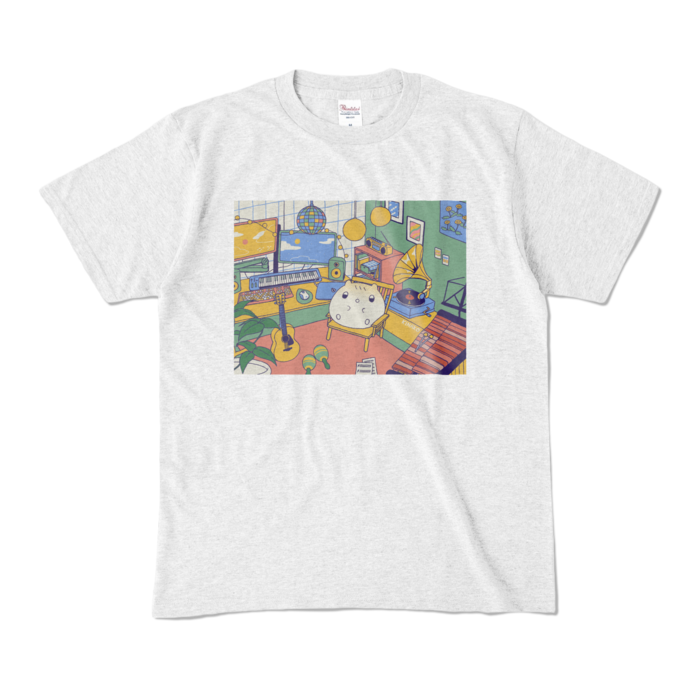 カラーTシャツ - M - アッシュ (淡色)