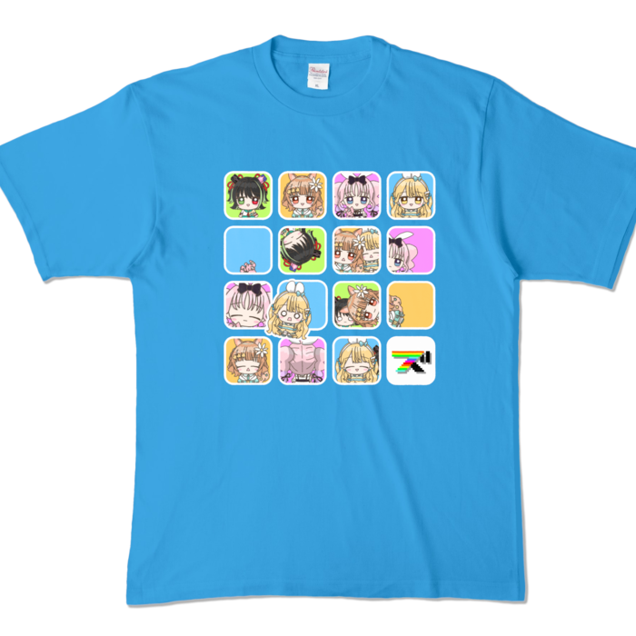 カラーTシャツ - XL - ターコイズ (濃色)