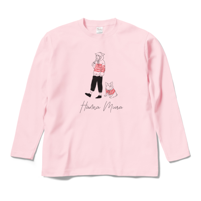 ピンクロングスリーブ - M - 