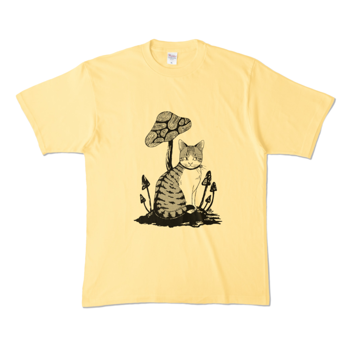 カラーTシャツ - XL - ライトイエロー (淡色)