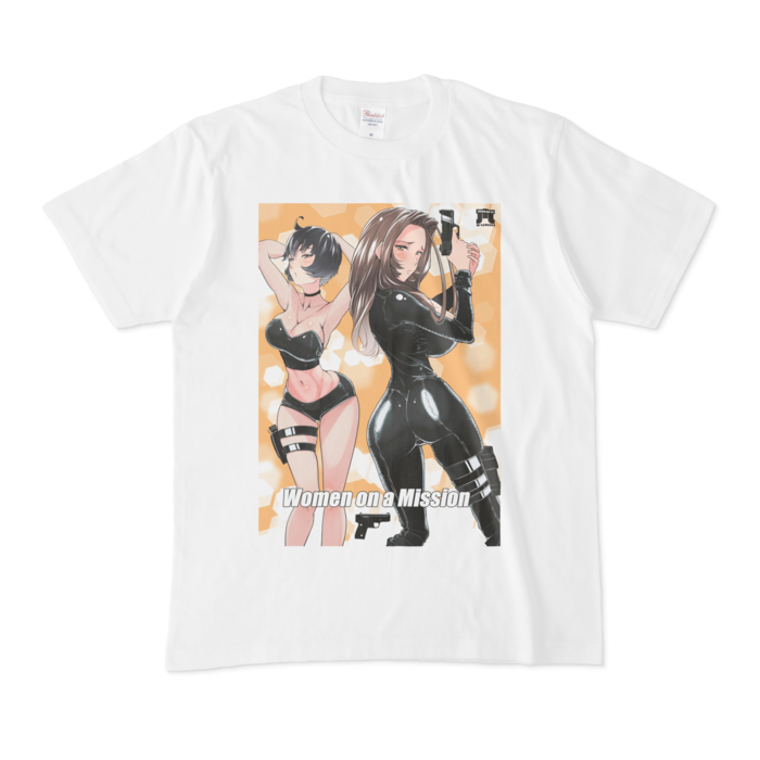 Women On A Mission T Shirt White Maikukuroi Booth