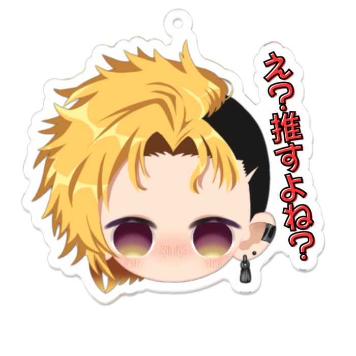 アクリルキーホルダー - 70 x 70 (mm)