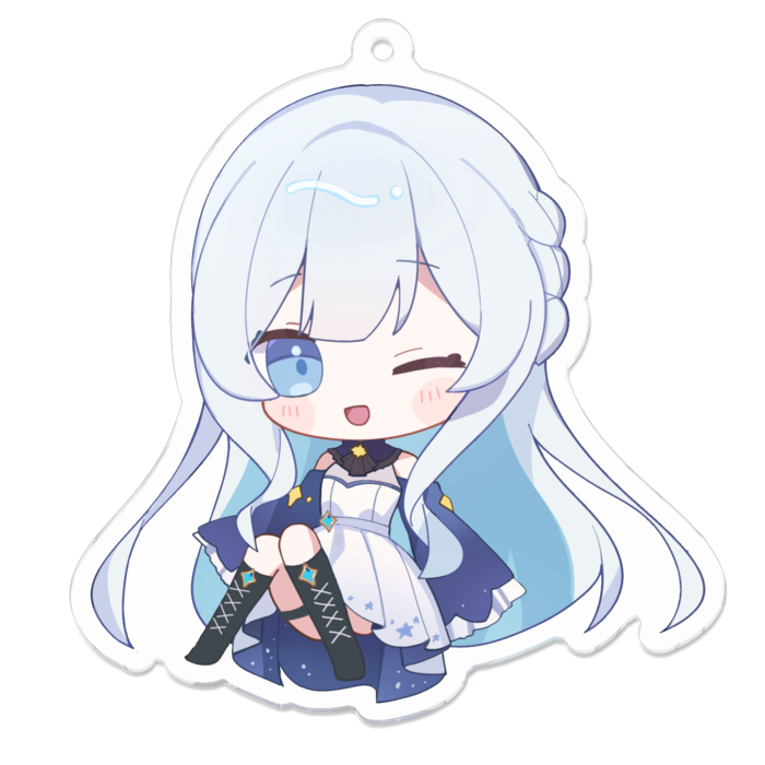 アクリルキーホルダー - 70 x 70 (mm)