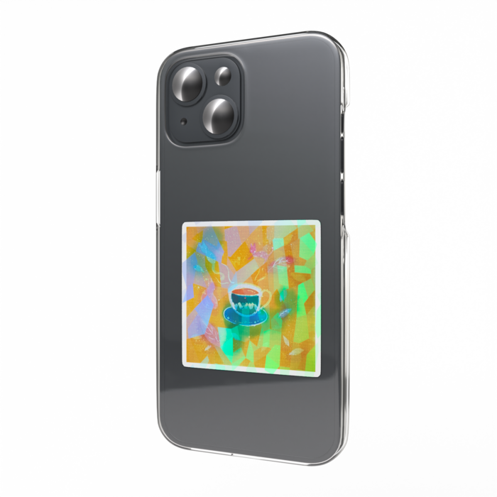 ホログラムスマホステッカー - 縦