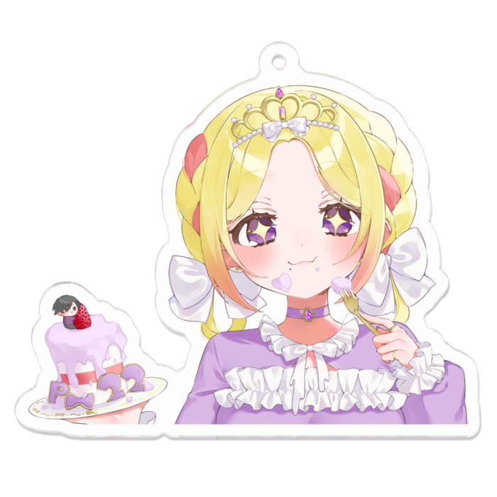 アクリルキーホルダー - 70 x 70 (mm)