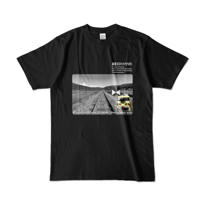 カラーTシャツ - L - ブラック (濃色)