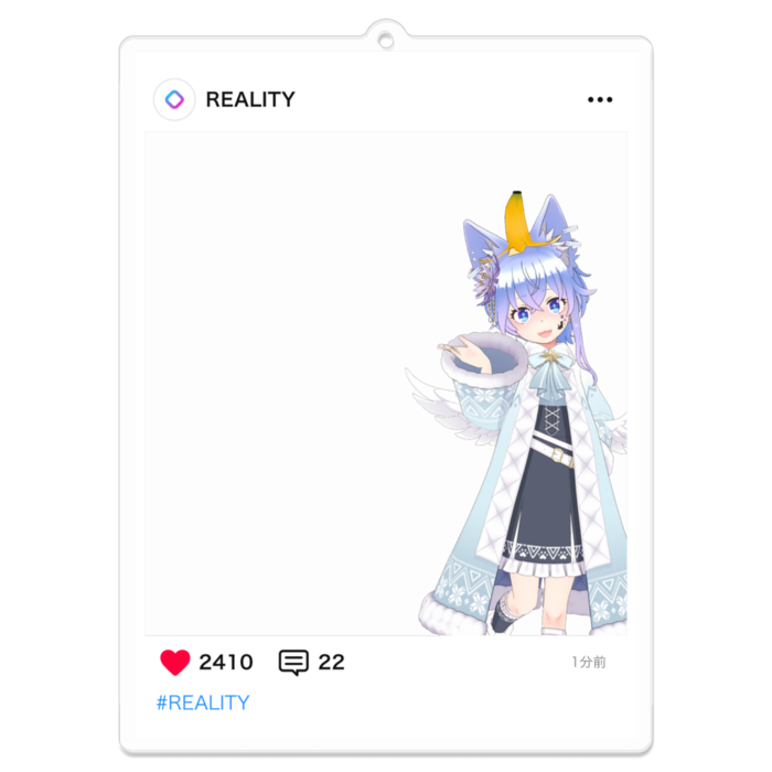 アクリルキーホルダー - 100 x 100 (mm)