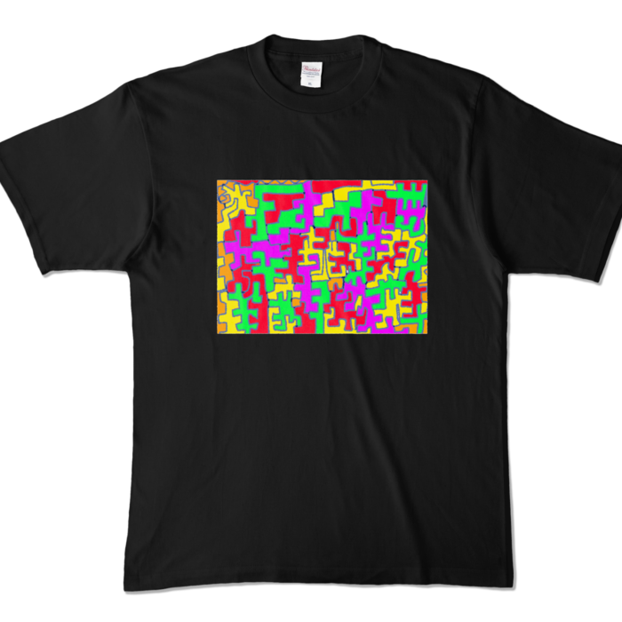 カラーTシャツ - XL - ブラック (濃色)