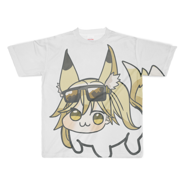 フルグラフィックTシャツ - XL - 正面印刷のみ