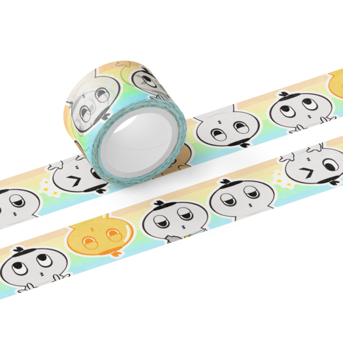 マスキングテープ - 顔アップ①