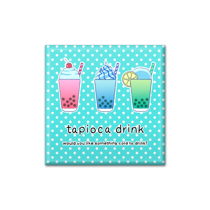 缶バッジ - 四角形40mm