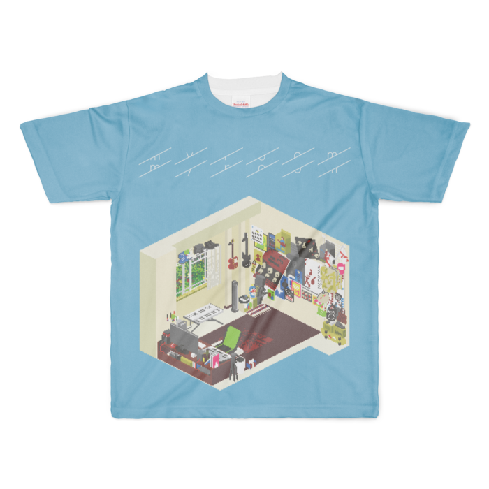 フルグラフィックTシャツ - XL - 両面印刷