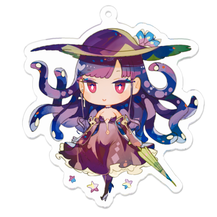 アクリルキーホルダー - 70 x 70 (mm)