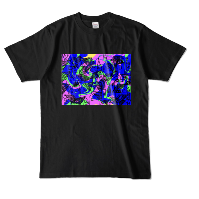 カラーTシャツ - L - ブラック (濃色)