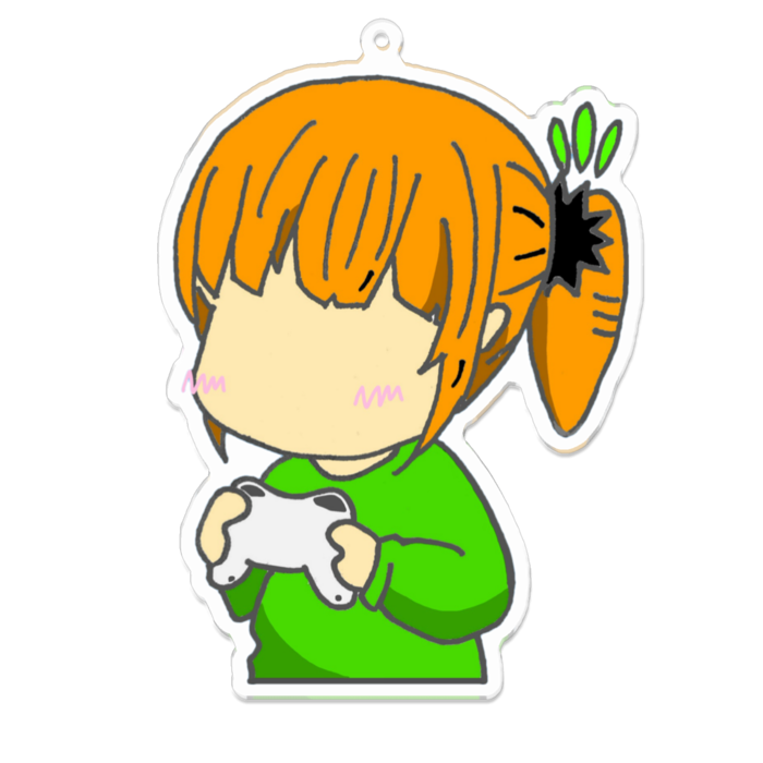 アクリルキーホルダー - 100 x 100 (mm)