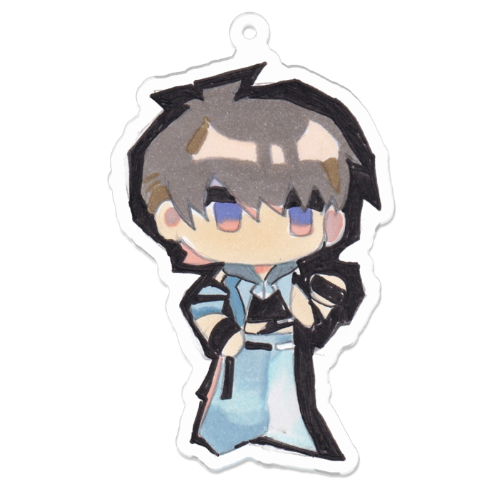 アクリルキーホルダー - 70 x 70 (mm)