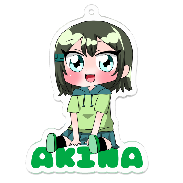 アクリルキーホルダー - 70 x 70 (mm)