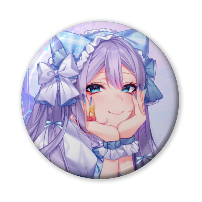 2024／十璃凛バースデー缶バッジ(ドレスver.)(3)