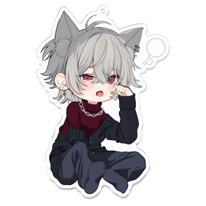 アクリルキーホルダー - 100 x 100 (mm)