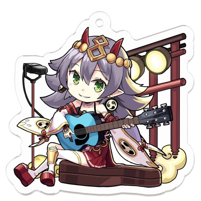 アクリルキーホルダー - 50 x 50 (mm)