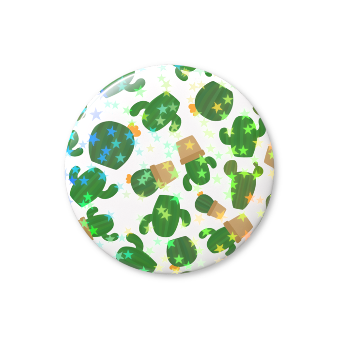 ホログラム缶バッジ - 32mm