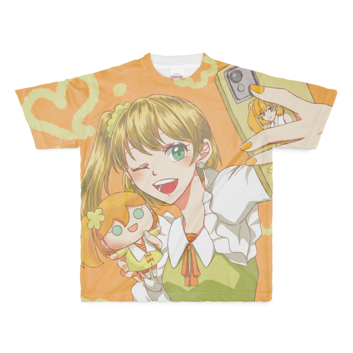 フルグラフィックTシャツ - M - 正面印刷のみ