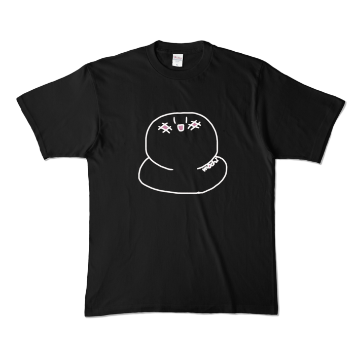 カラーTシャツ - XL - ブラック (濃色)