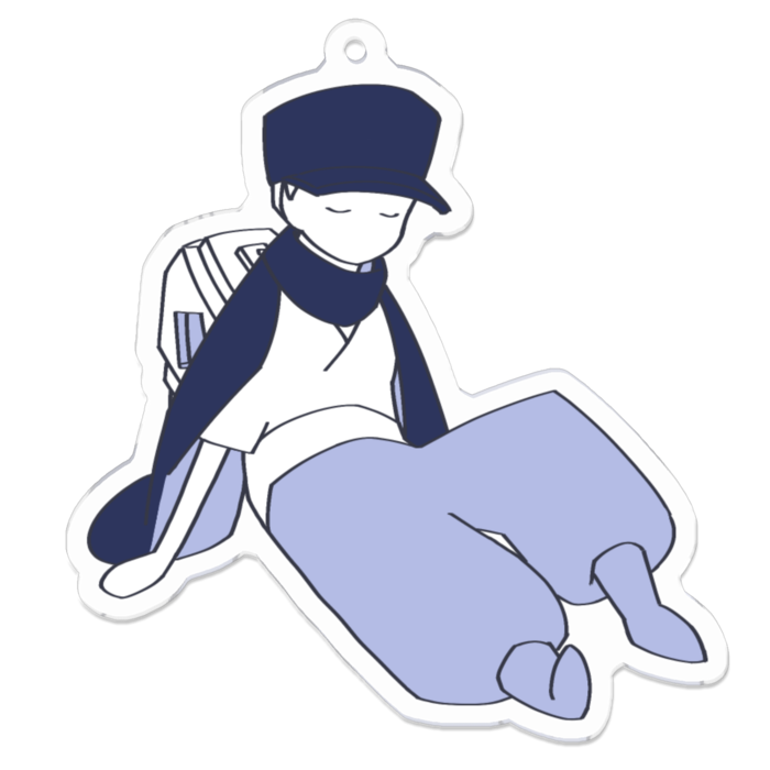 アクリルキーホルダー - 70 x 70 (mm)