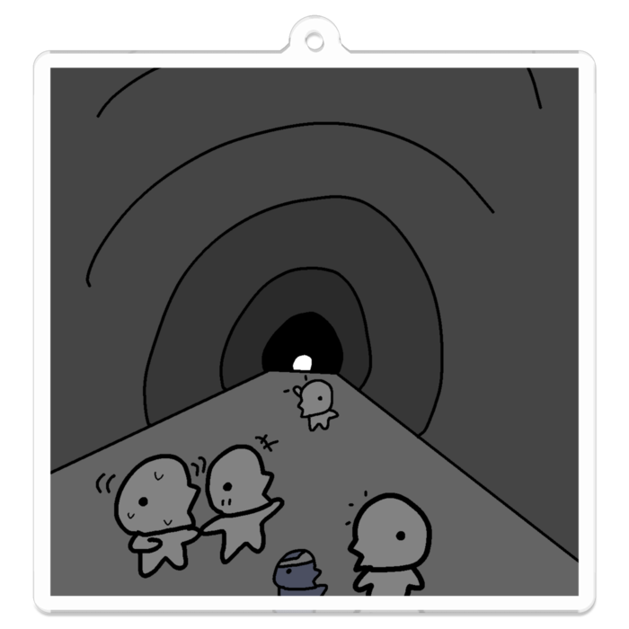 6.トンネルの先には…? - 70 x 70 (mm)