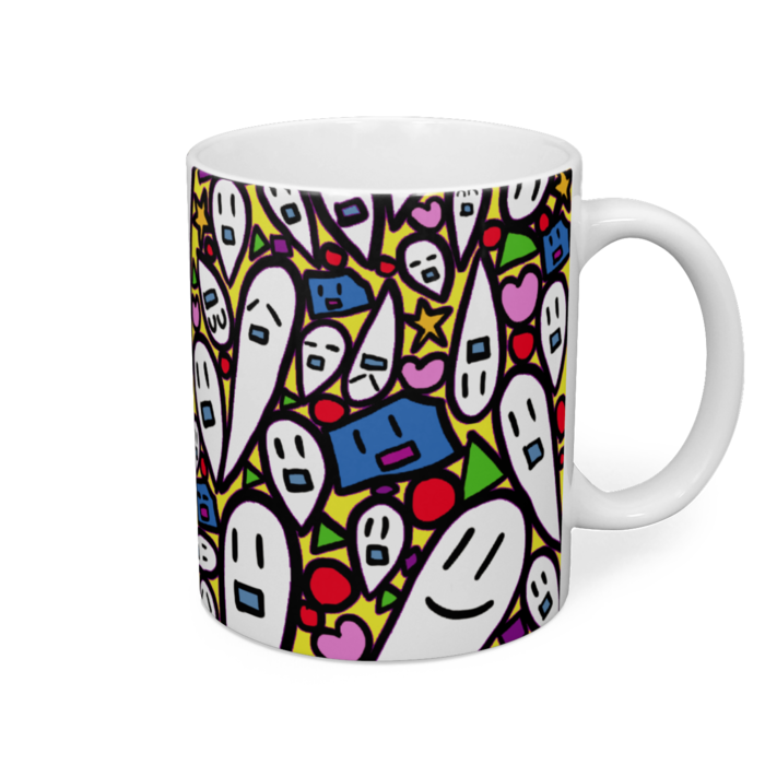 マグカップ - 直径 8 cm / 高さ 9.5 cm