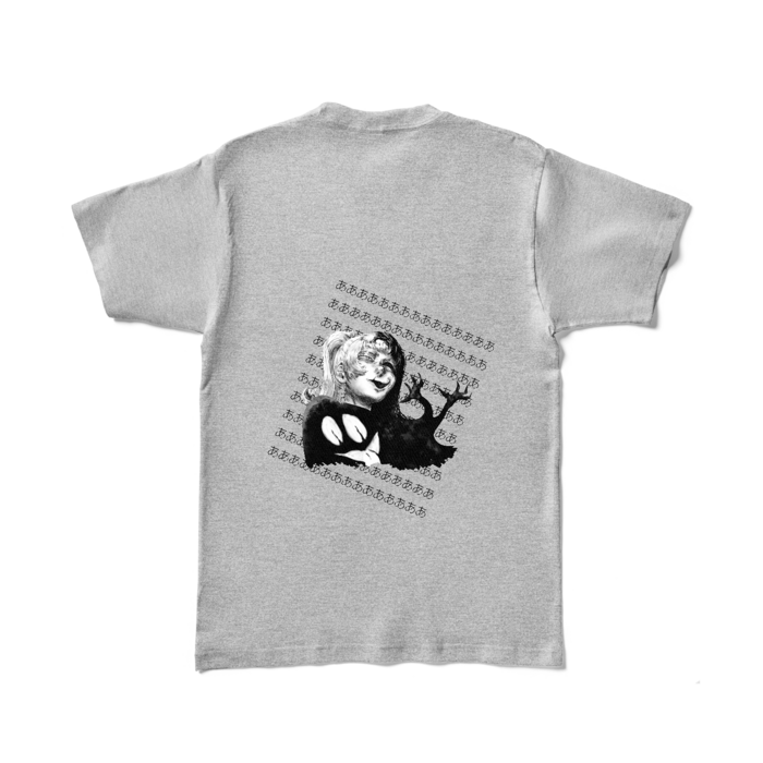 カラーTシャツ - L - 杢グレー （濃色）