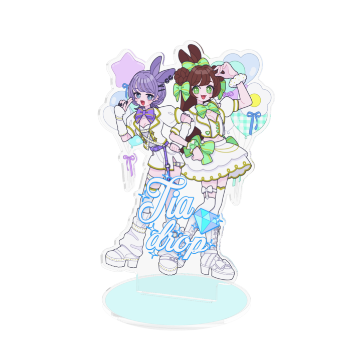 アクリルフィギュア - 160x160mm