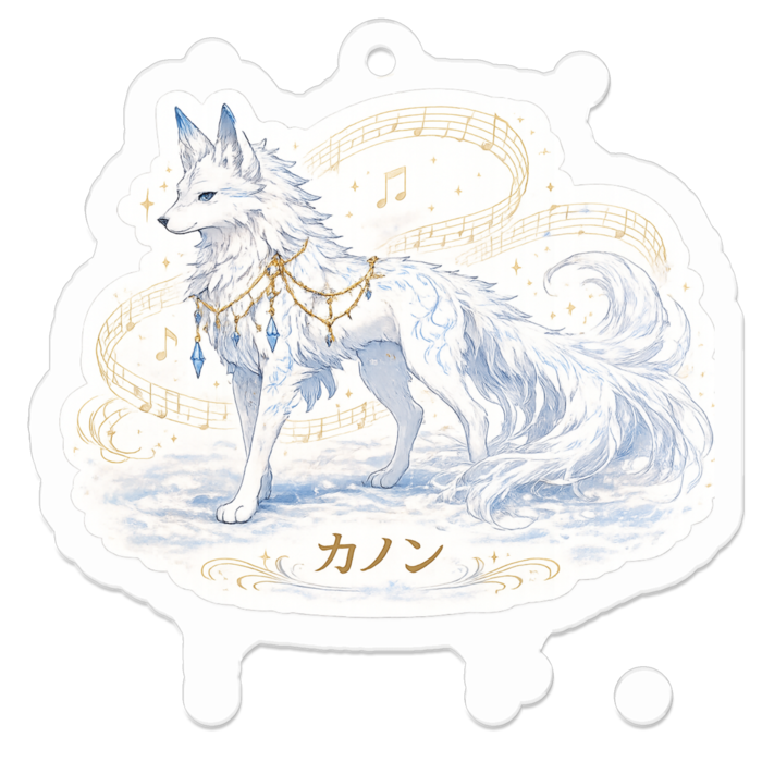 アクリルキーホルダー - 50 x 50 (mm)