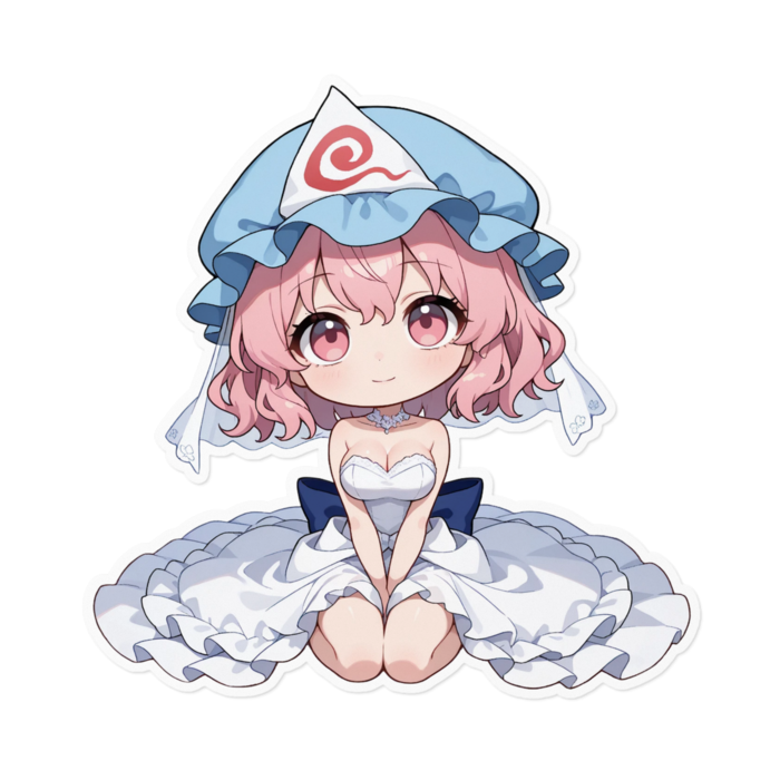 ステッカー - 160 x 160 (mm)(キャラのみ)