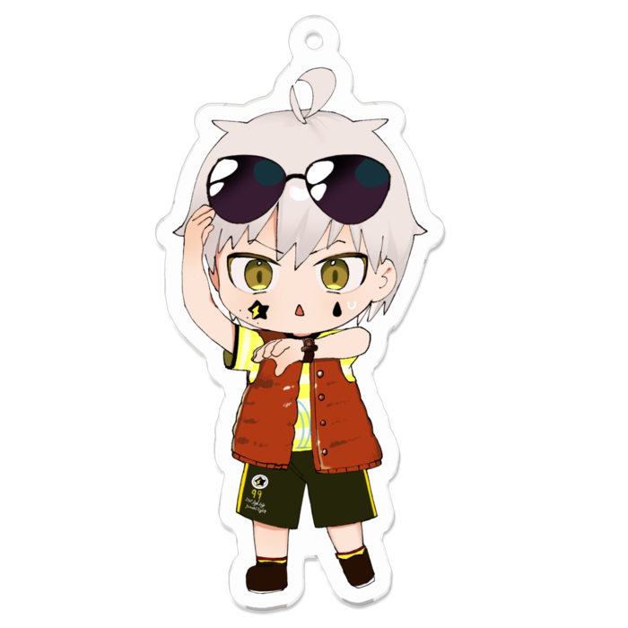 アクリルキーホルダー - 70 x 70 (mm)