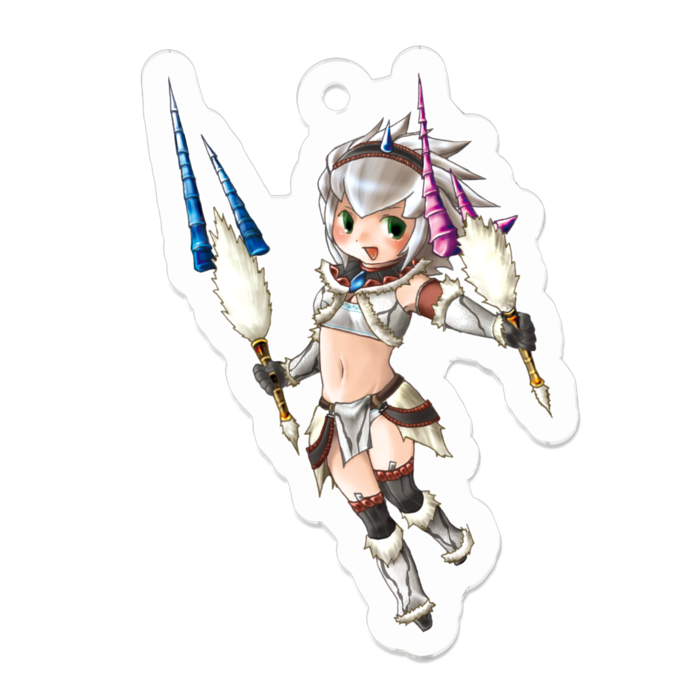 アクリルキーホルダー - 50 x 50 (mm)