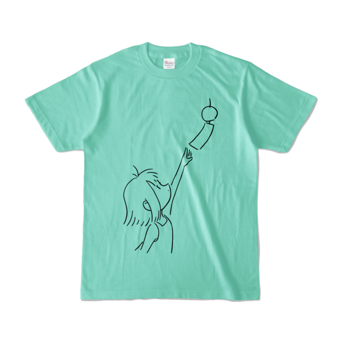 カラーTシャツ - S - アイスグリーン (淡色)