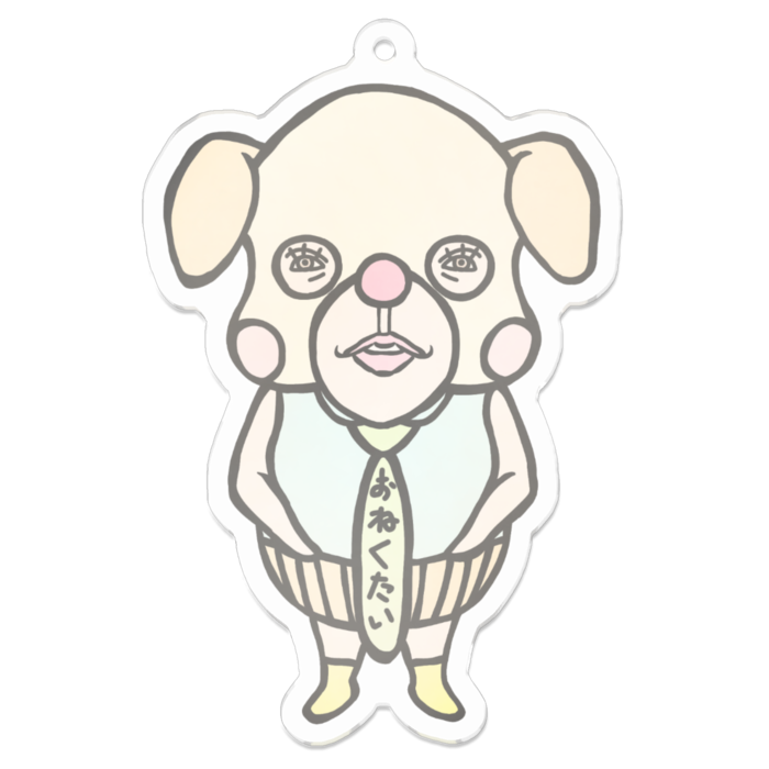 アクリルキーホルダー - 70 x 70 (mm)