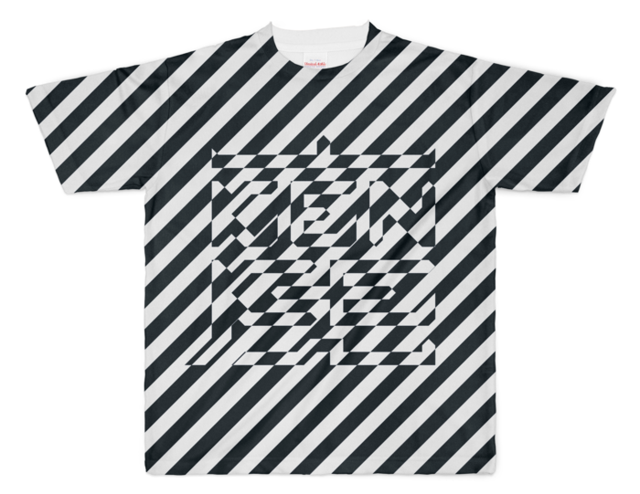 フルグラフィックTシャツ - XL - 両面印刷