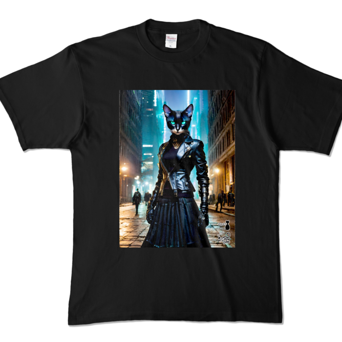 カラーTシャツ - XL - ブラック (濃色)