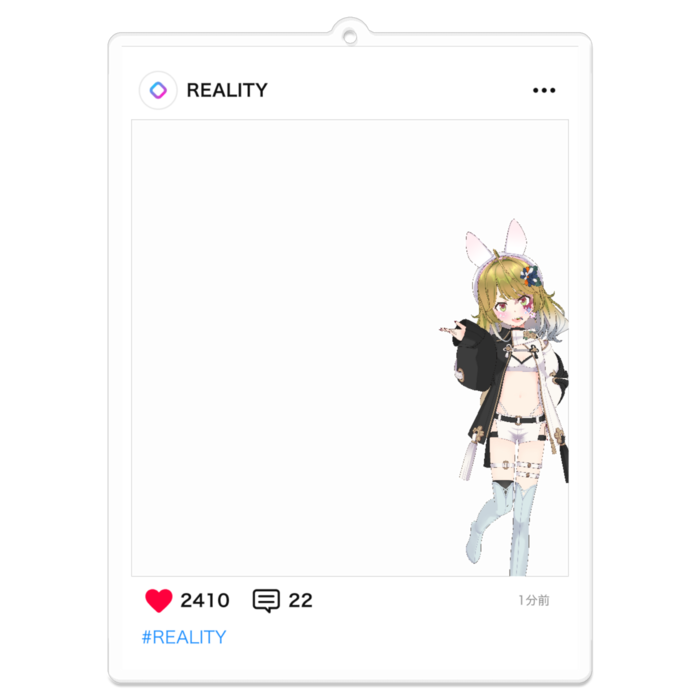 アクリルキーホルダー - 100 x 100 (mm)