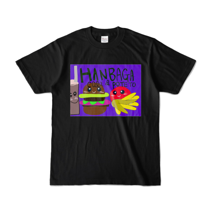 カラーTシャツ - S - ブラック (濃色)