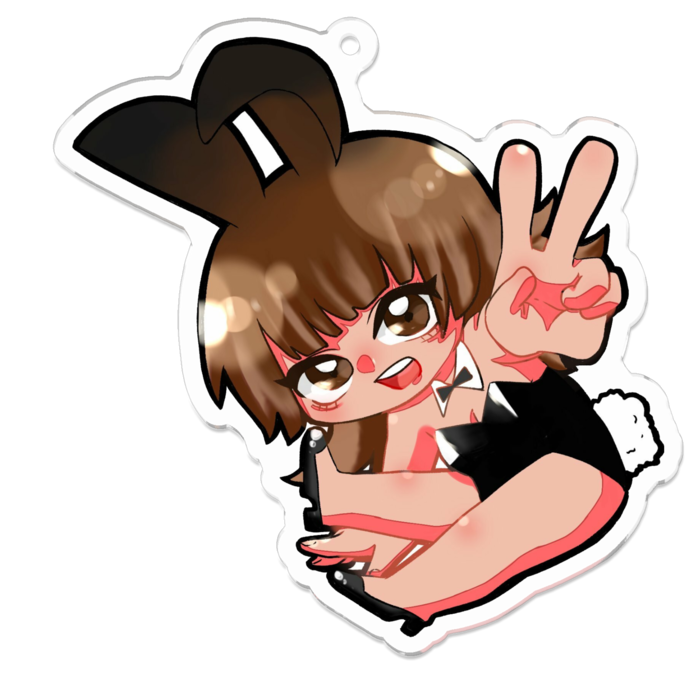 アクリルキーホルダー - 70 x 70 (mm)