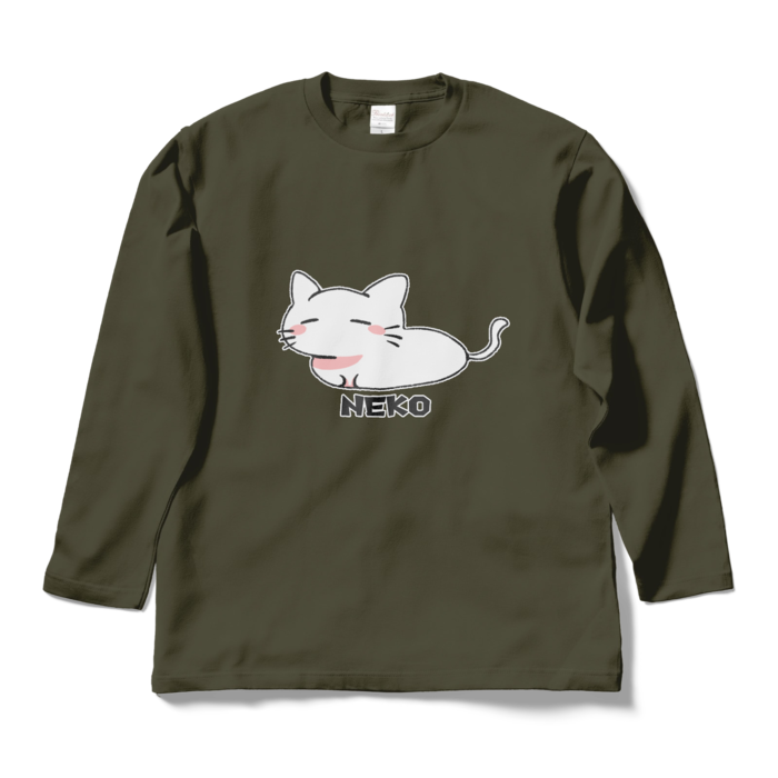 ロングスリーブTシャツ - L - アーミーグリーン